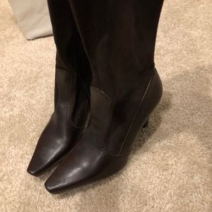 Franco Sarto Zip-Up Boots. Vegan Friendly.